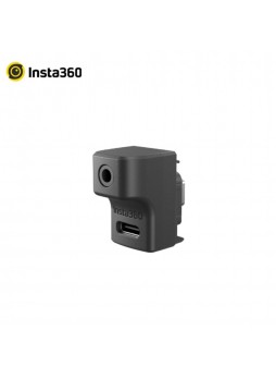 Insta360 Ace Pro Mic Adapter Audio Microphone Mount Type-C 3.5mm